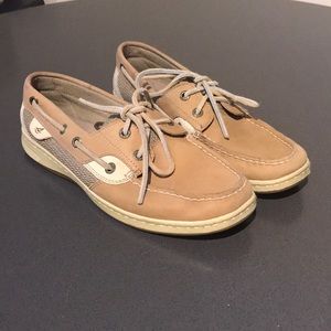 Sperry Brown Leather Boat Shoe